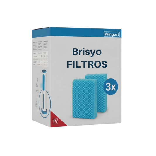 Pack de 3 filtros de repuesto Brisyo